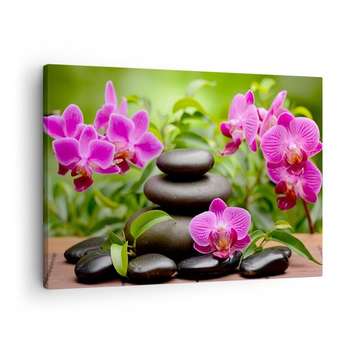 Quadro tela 70x50cm fiori - quadro,