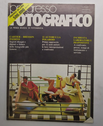 Progresso fotografico anno - fotografico,