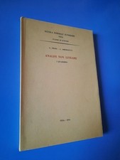 PRODI AMBROSETTI - ANALISI NON LINEARE - TECNICO SCIENTIFICA 1973 - PISA