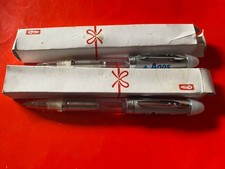 Set 2 Penna a sfera vintage  pubblicitaria anni 90 Agos con Luce a led  