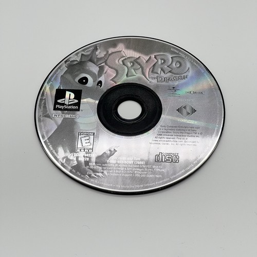Spyro the dragon ps1 sony - the,