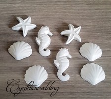 30 Gessetti Profumati Stella Marina Conchiglia Cavalluccio marino Segnaposto 