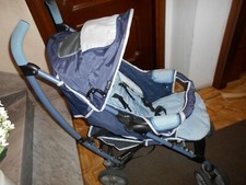 Passeggino e Ovetto Graco Mosaic Trilogic blu con accessori