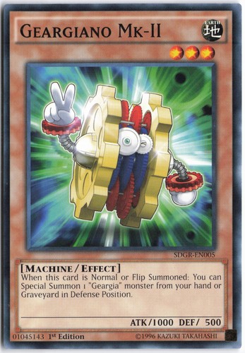 Yugioh geargiano mk - -,