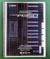 Yamaha PSR-A350 Instruction