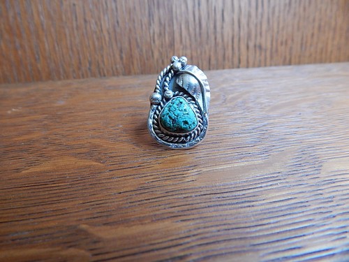 Anello vintage navajo argento - anello,
