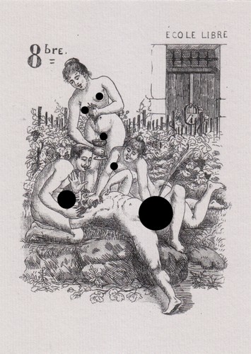 Libris bookplate erotico n - ex,