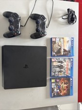 Ps4 Usata 500 Gb Con 2 Controller a Cavo e3 Giochi Inclusi, NO SCATOLA