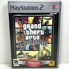 GTA SAN ANDREAS PS2 ITA Grand Theft Auto SONY PlayStation 2 gioco completo PAL