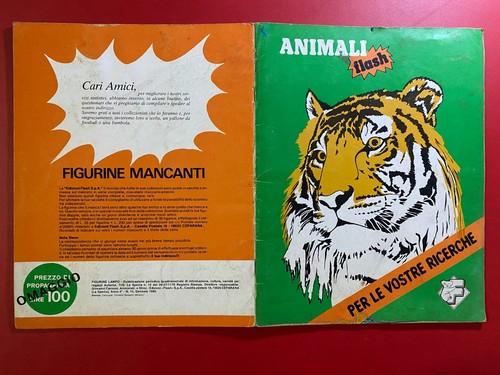 Animali album figurine - animali,
