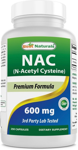 Best naturals nac 600 250 - nac, mg