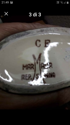 Bottiglietta ceramica - bottiglietta,