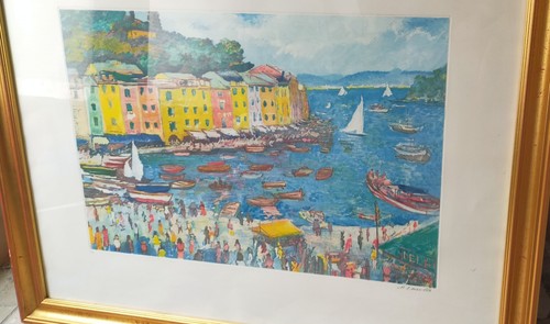 Portofino quadro cascella - portofino, ii