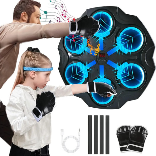Smart music boxing - music, wall