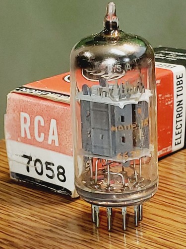 Lotto tubi rca 7058 12ax7 - rca, 1966