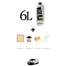 HOFFCAR Kit tagliando 4 FILTRI