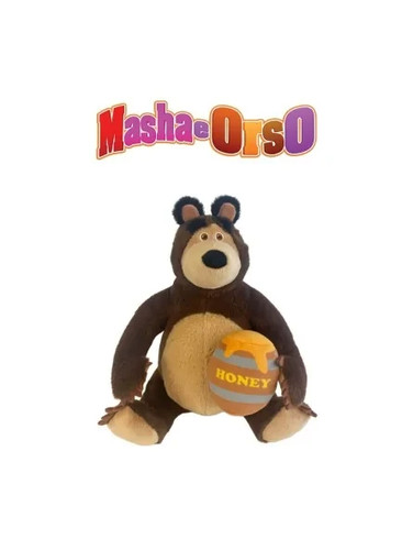 Orso masha peluche cm - orso,