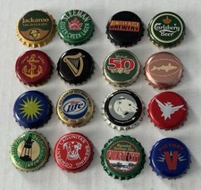 Lotto 16 tappi birra usati