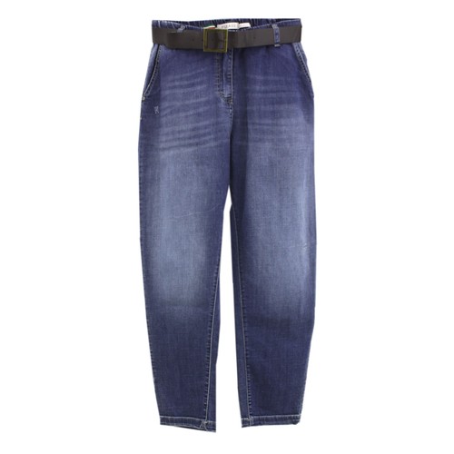 Pantaloni jeans donna please - pantaloni,