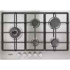 Piano Cottura Whirlpool TGML 761 IX R Acciaio Inox Incasso 73 Cm Gas 5 Fornelli