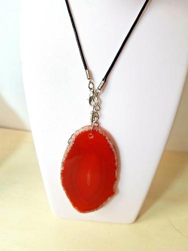 Collana con pendente - , minerale