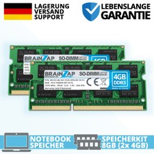 8 GB RAM DDR3 SO-DIMM 2Rx8
