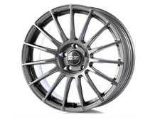 CERCHIO IN LEGA PER OPEL ASTRA 8,5J19" 5X108 45 75 OZ SUPERTURISMO LM MATT GRAPH