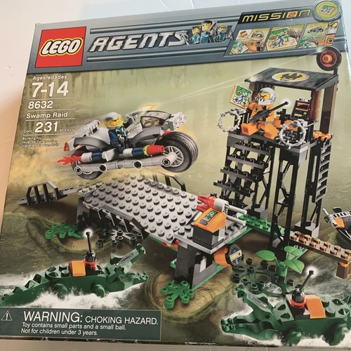 Lego agents swamp raid - lego, (8632)