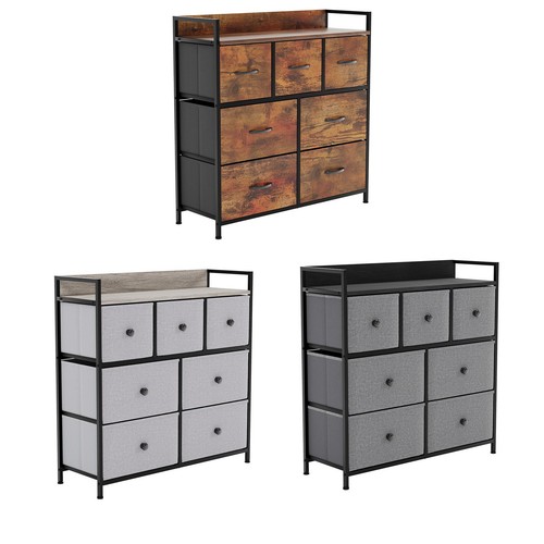 Fabric chest drawers 7 - fabric,