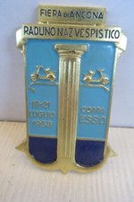 Placca Vespa fiera di Ancona