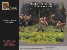 Pegasus Hobbies 1/72 - 7202 World War II German Waffen SS SET2 - MADE IN USA