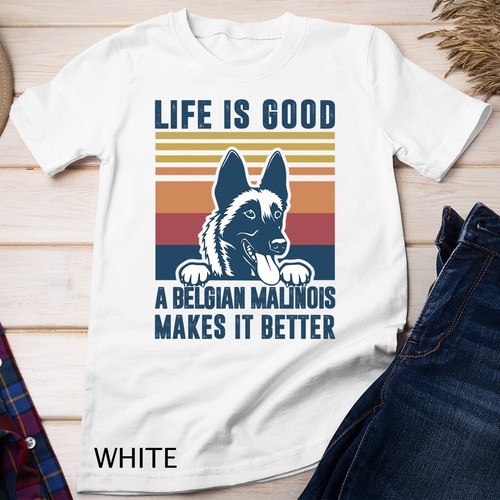 Shirt unisex belga - t-shirt, malinois