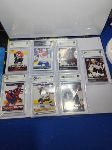 Graded hockey card - hockey, lot/lot