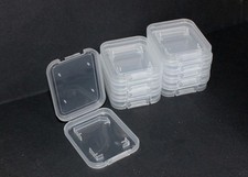 10 custodie contenitori schede di memoria SD Nuove