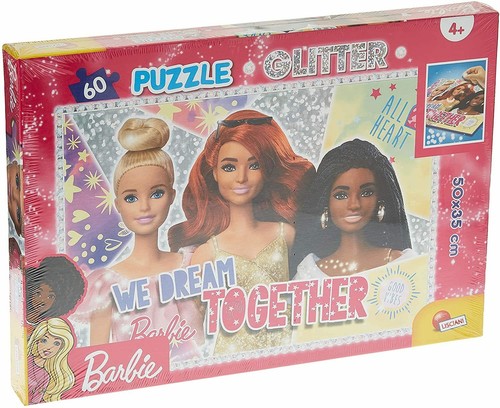 Barbie puzzle glitter pz - barbie,