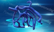 BLUE SILICONE HOSE For Renault