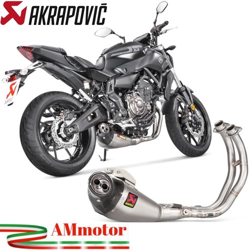 Akrapovic yamaha 2020 - mt-07,