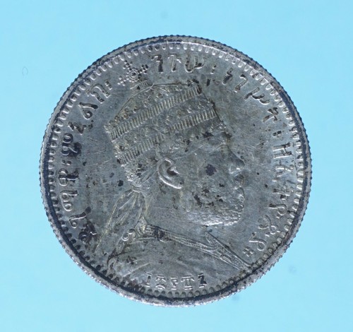 Etiopia menelik 8 birr - menelik,