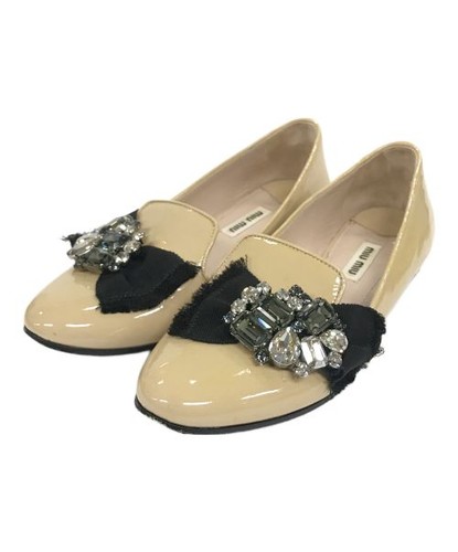 Miu decolte beige - miu, donna