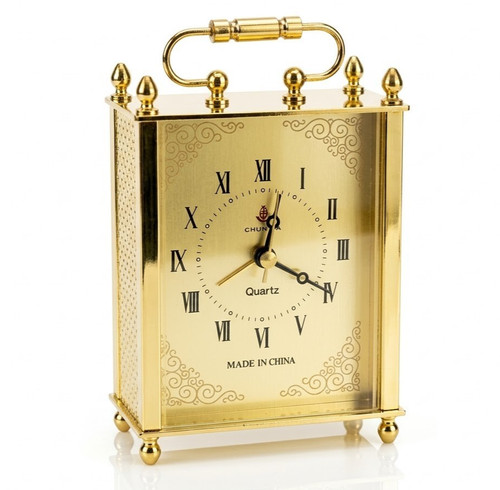 Sveglia vintage oro metallo - oro,
