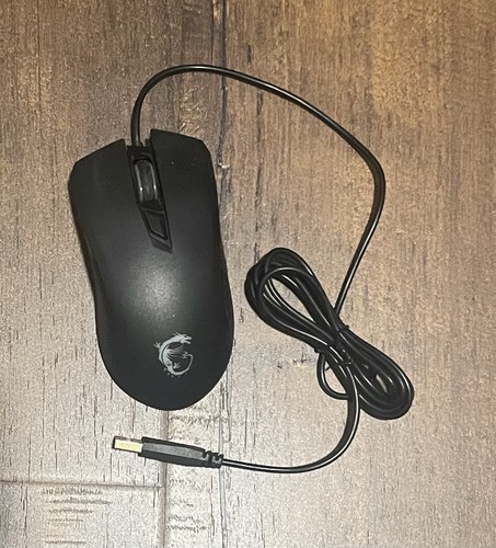 Msi clutch gm10 - wired, optical