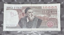 20000 Lire Tiziano Decreto