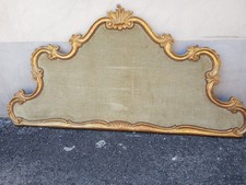 TESTATA LETTO MATRIMONIALE BAROCCHETTO DORATA - RICCHI INTAGLI - 1940 EMILIA