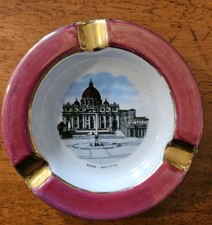Posacenere Limoges oro Roma