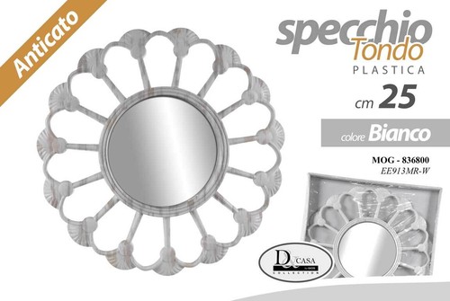 Specchio parete tondo - specchio, da