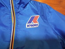 Giacca bambino 10 anni double face K.way