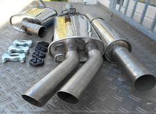 Impianto di scarico in acciaio