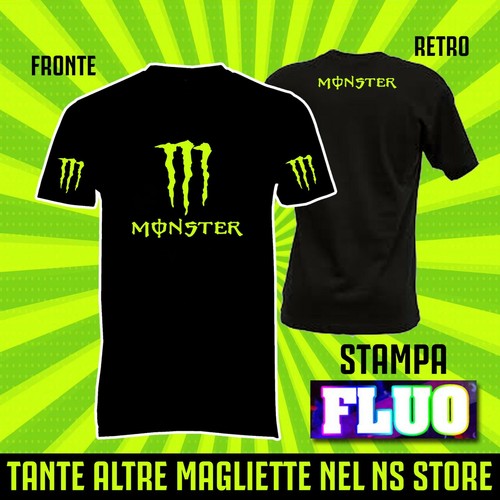 Maglietta shirt monster bike - t-shirt,