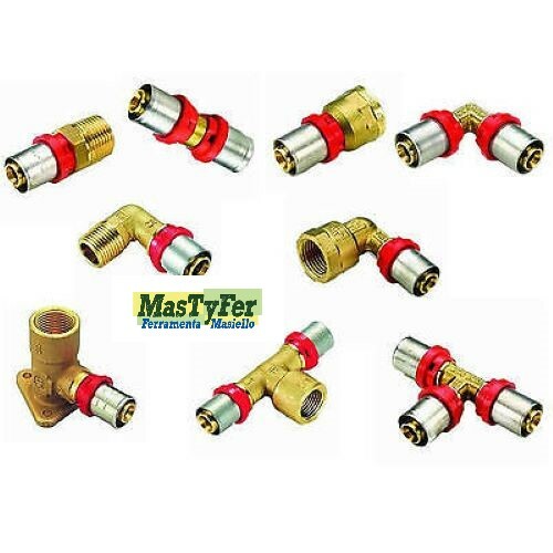Raccordi ottone pressare - raccordi,