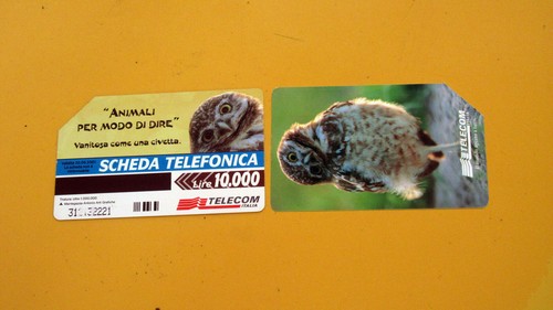 Scheda telefonica telecom - , l